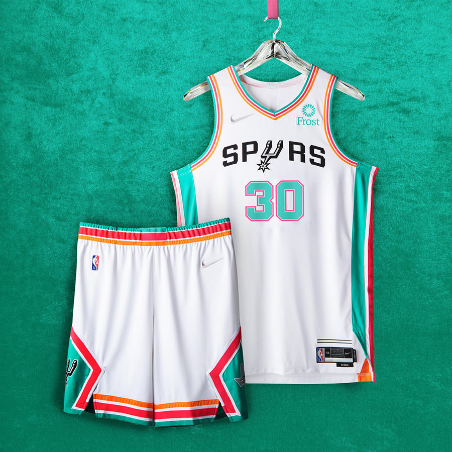 Spurs' Fiesta-themed City Edition uniforms pay homage to team's ABA days