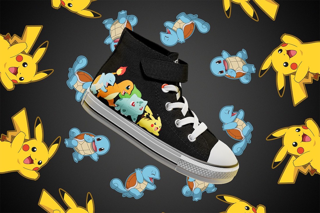 Pokemon Converse Chuck Taylor All Star Pikachu Release