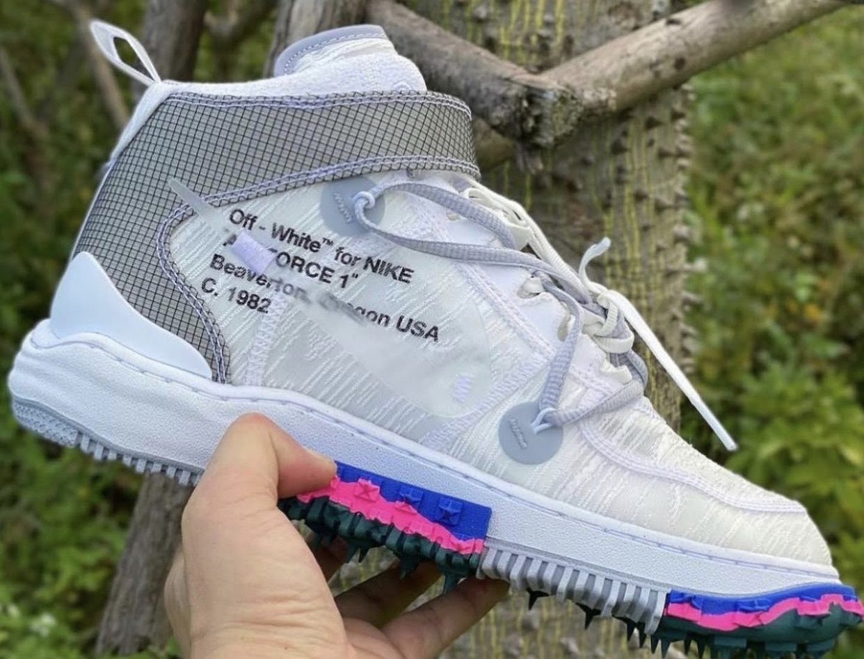 Virgil Abloh Takes on the Nike Air Force 1 Mid | SoleSavy News