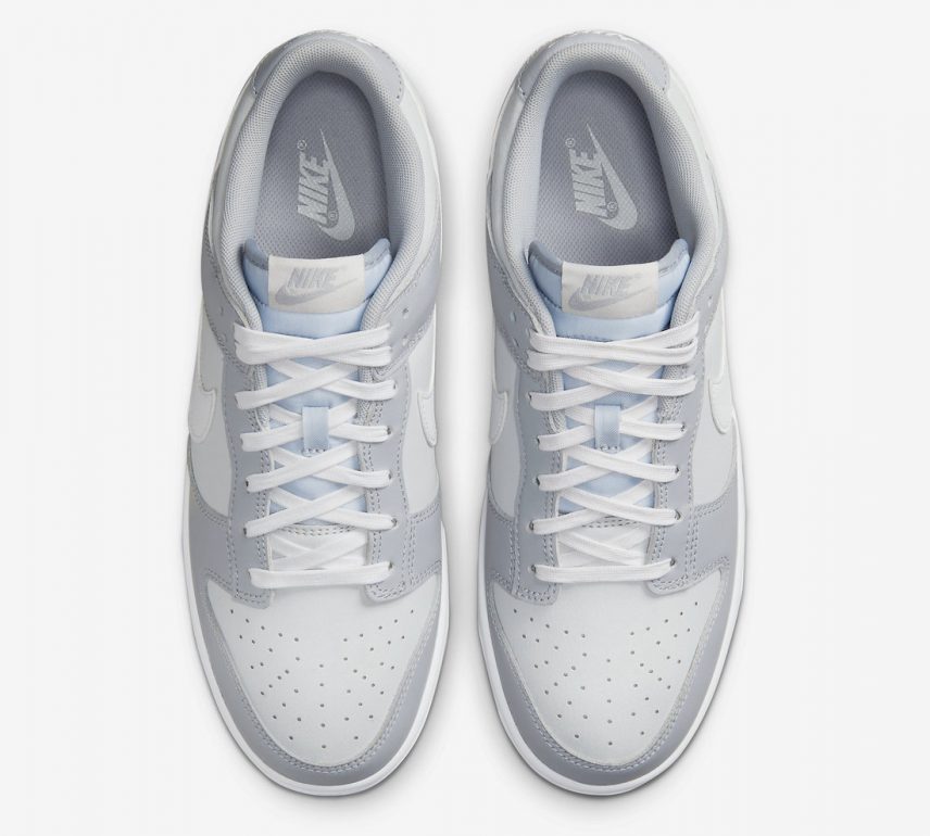 The Nike Dunk Low Surfaces In Grey and White | SoleSavy