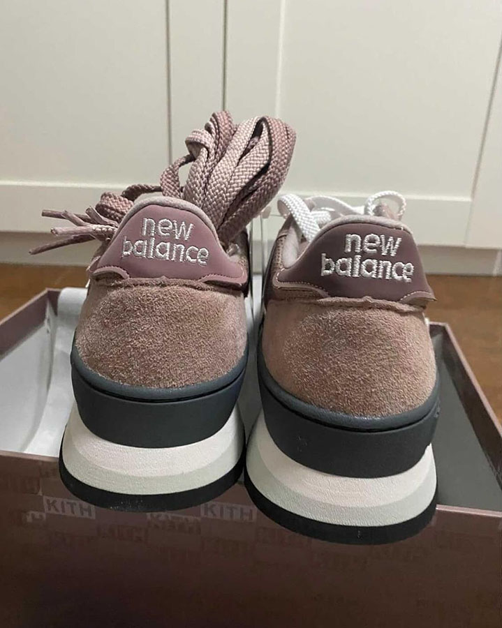 Kith x New Balance 990v1 Dusty Rose Release Date SoleSavy