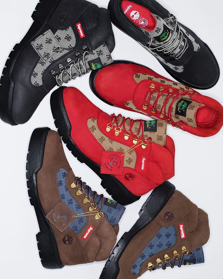 Supreme x New York Yankees x Timberland Field Boot Release Date