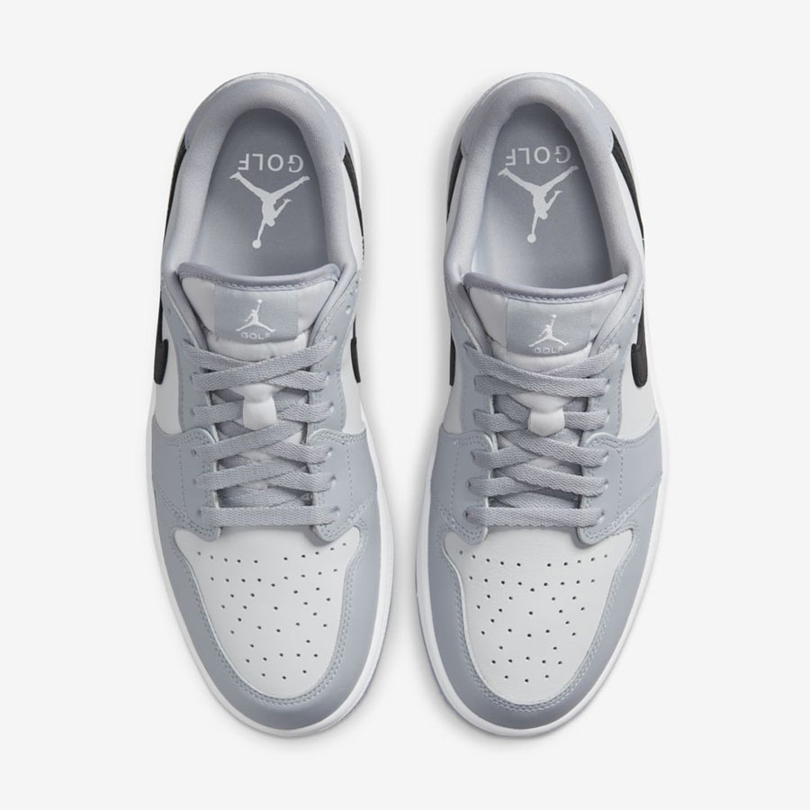 Air Jordan Grey Wolf Athletic Shoes for Men