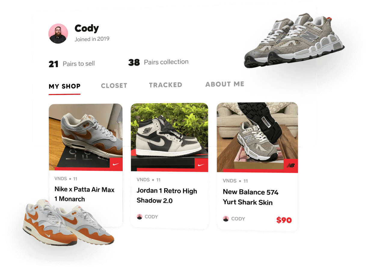 SoleSavy Collect app marketplace feature graphic.