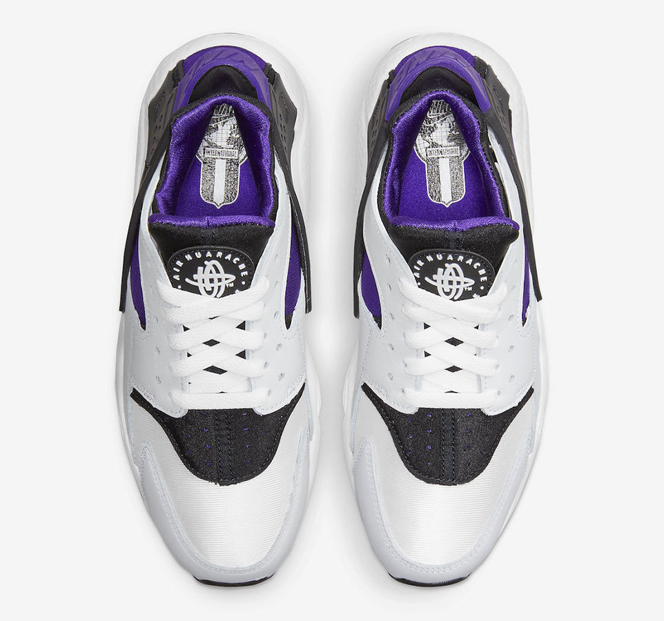 Nike Air Huarache Run '91 'White & Purple Punch' Release Date