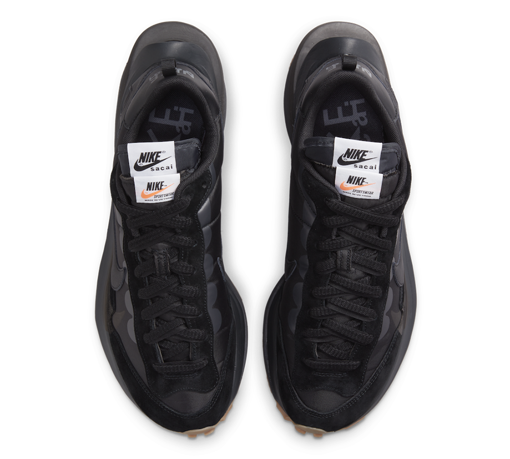 sacai x restock sacai Nike VaporWaffle "Black Gum" Release Date | SoleSavy