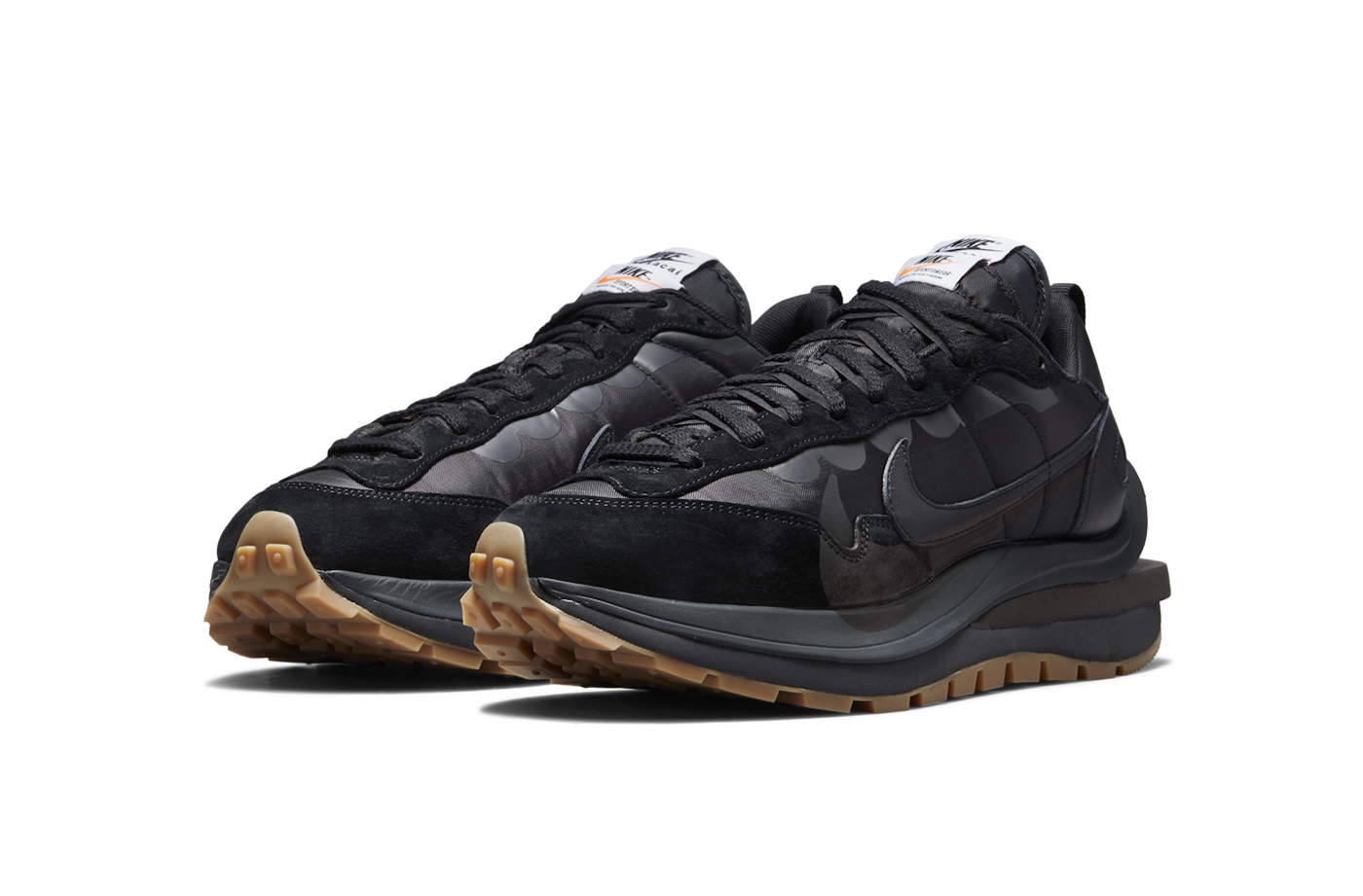 sacai x Nike VaporWaffle Black Gum Release Date SoleSavy