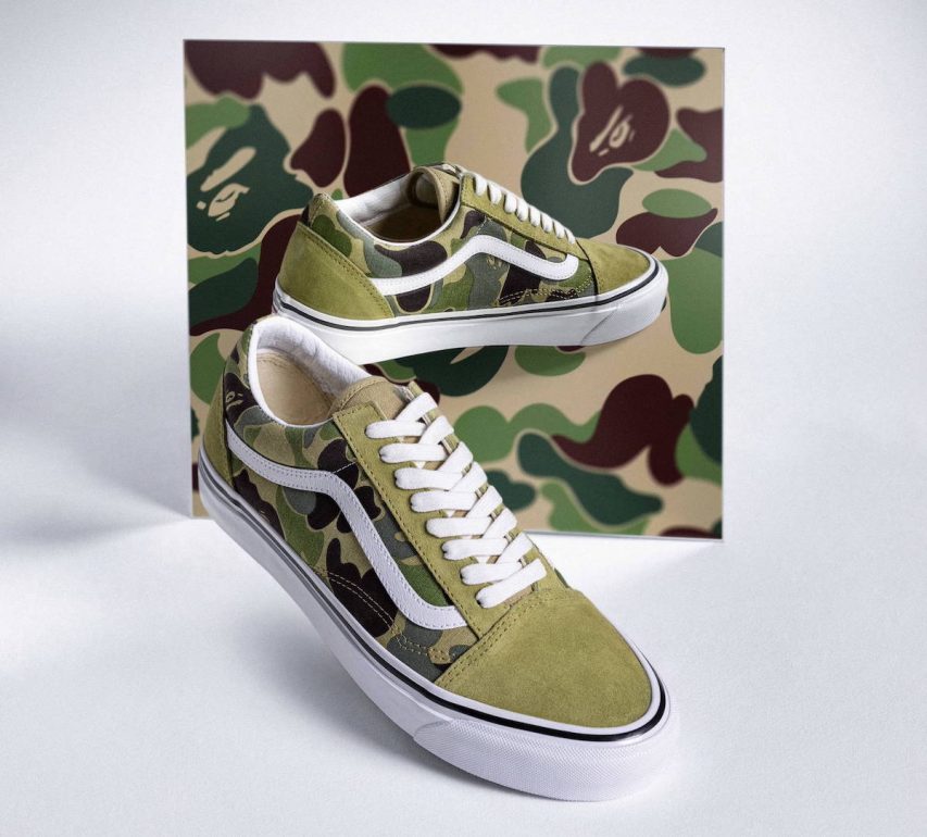 size 10.5 Bape X Checkerboard Old Skool Vans custom design for Sale in  Anaheim, CA - OfferUp