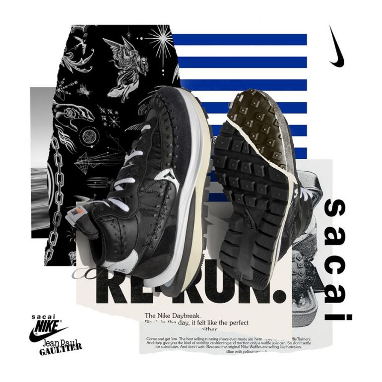 Jean Paul Gaultier x sacai x Nike VaporWaffle Release Date | SoleSavy