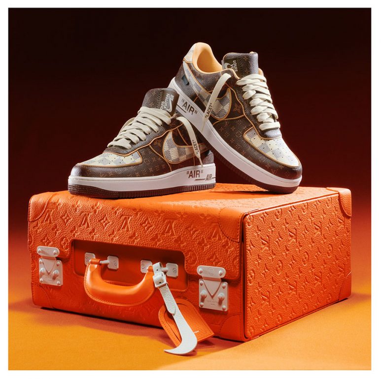 Louis Vuitton x Nike Air Force 1 Auctioned for $352K