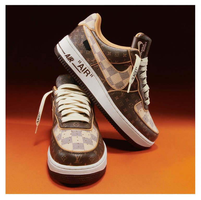 Louis Vuitton x Nike Air Force 1 Auctioned for $352K