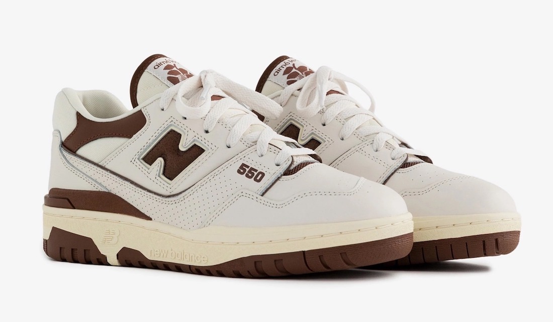 have any of you New Balance 550 gr version and Aime Leon dore? how is the  quality compared to ald? the photo does not belong to me : r/Newbalance