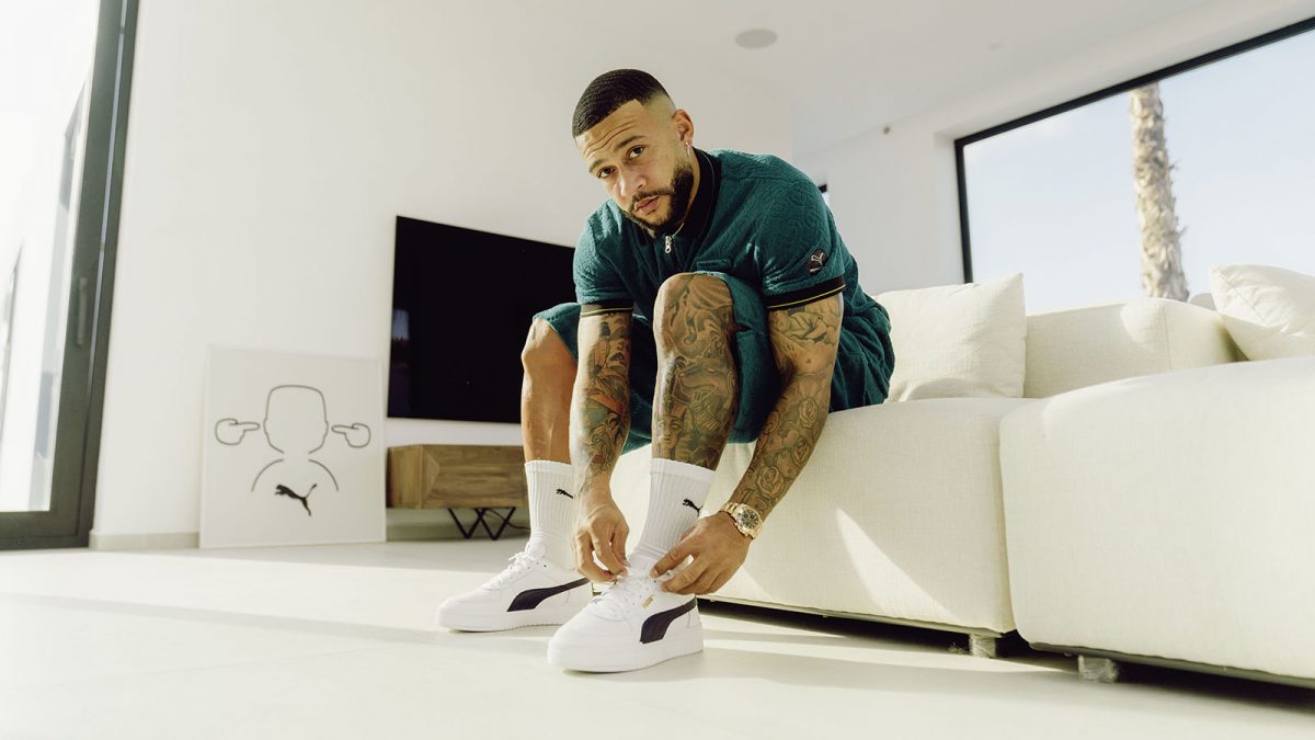 PUMA Exotek Sneaker Campaign With Memphis Depay