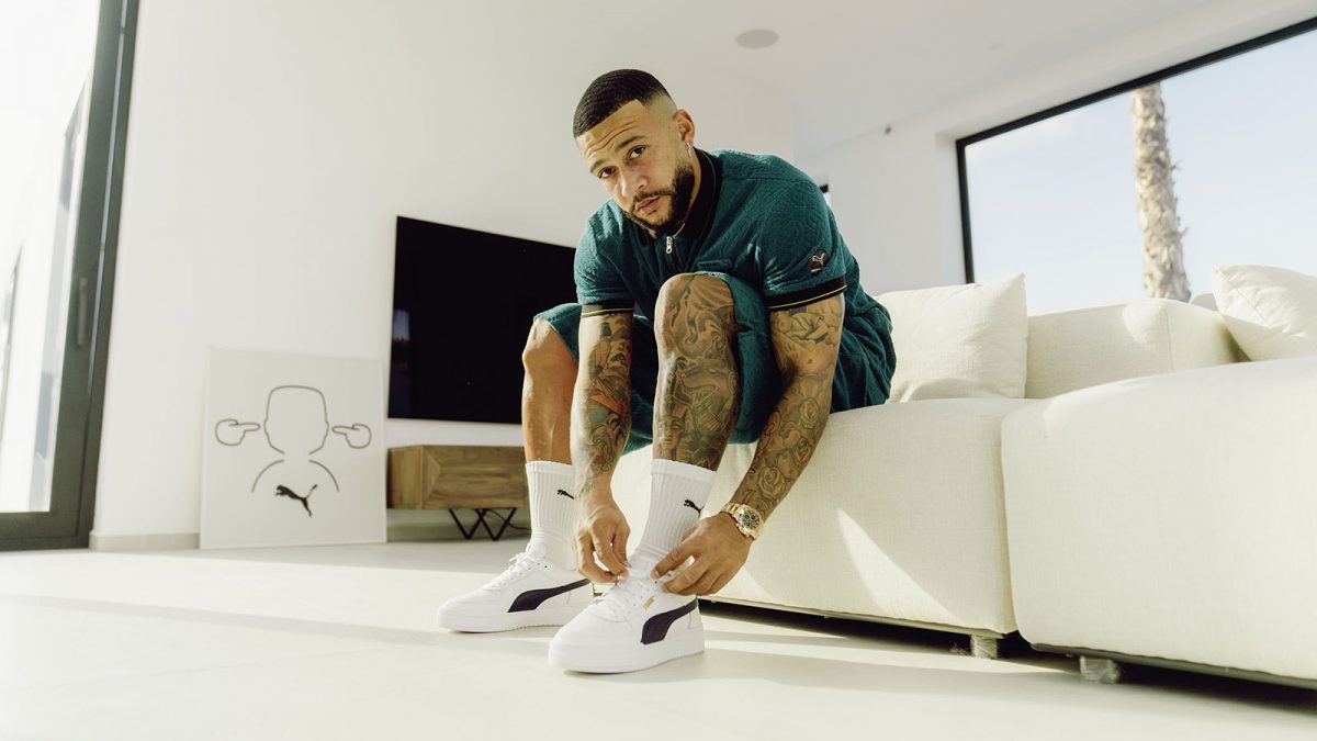 PUMA Names FC Barcelona Star Memphis Depay As New Global