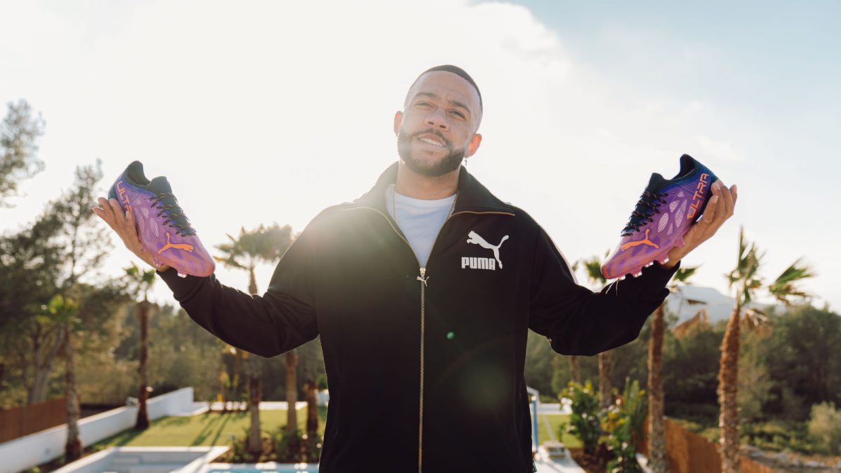 PUMA Names FC Barcelona Star Memphis Depay As New Global