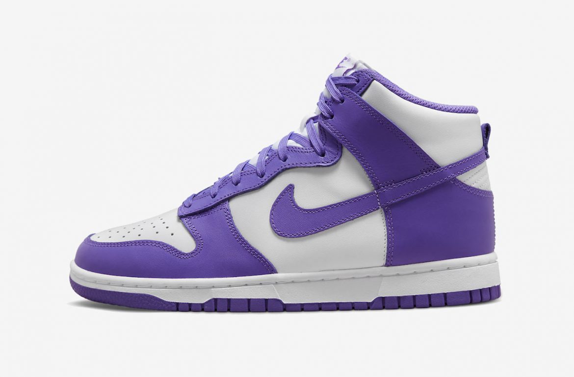 Nike Dunk High WMNS Court Purple Release Date SoleSavy