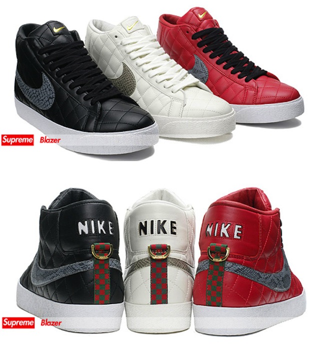 Supreme x Nike SB Blazer Mid Images, Release Info