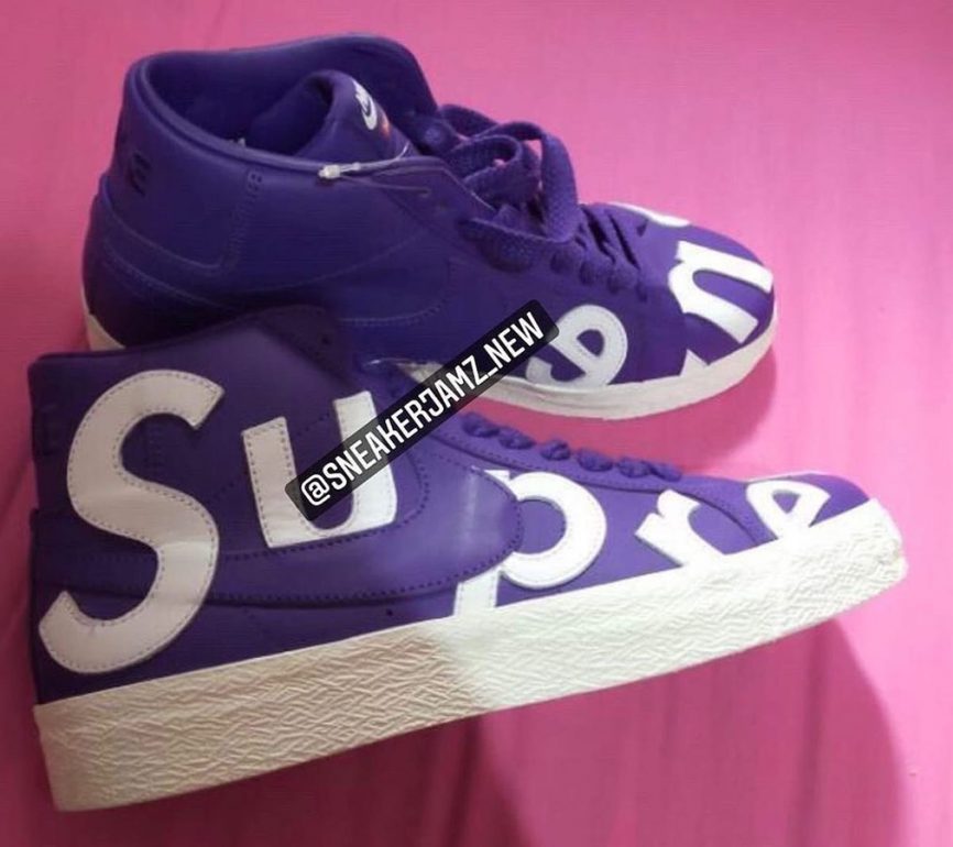 Supreme Nike SB Blazer Mid Quilted Release Details - JustFreshKicks