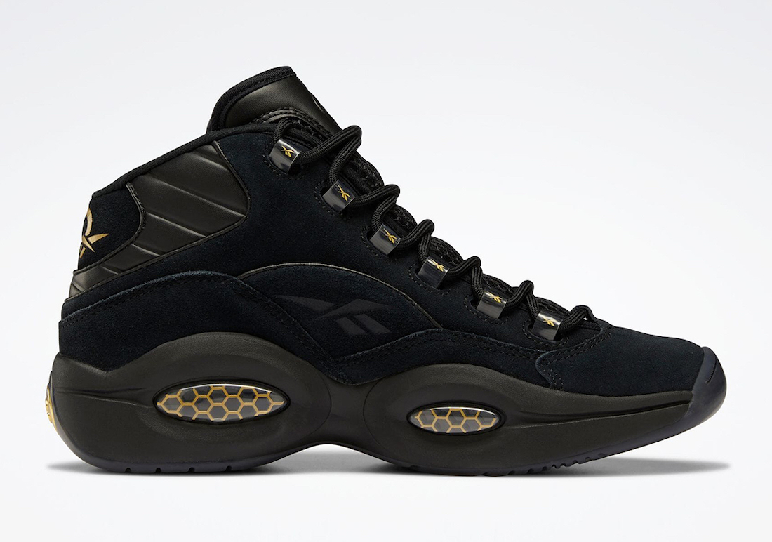 Reebok Question "Black and Gold" Release Date SoleSavy