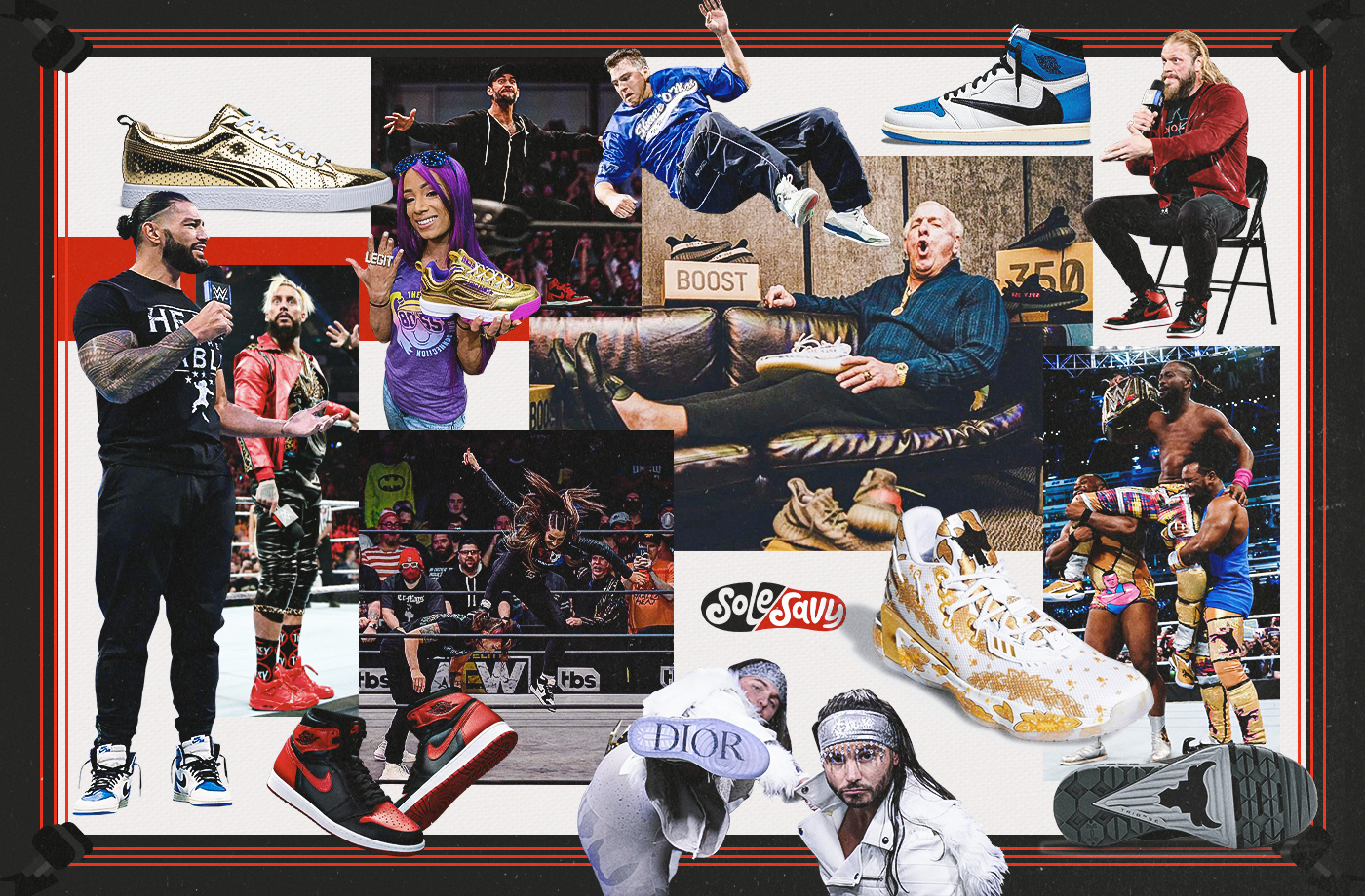 SneakerMania 2: The Best Sneakers Worn by Today's WWE Superstars