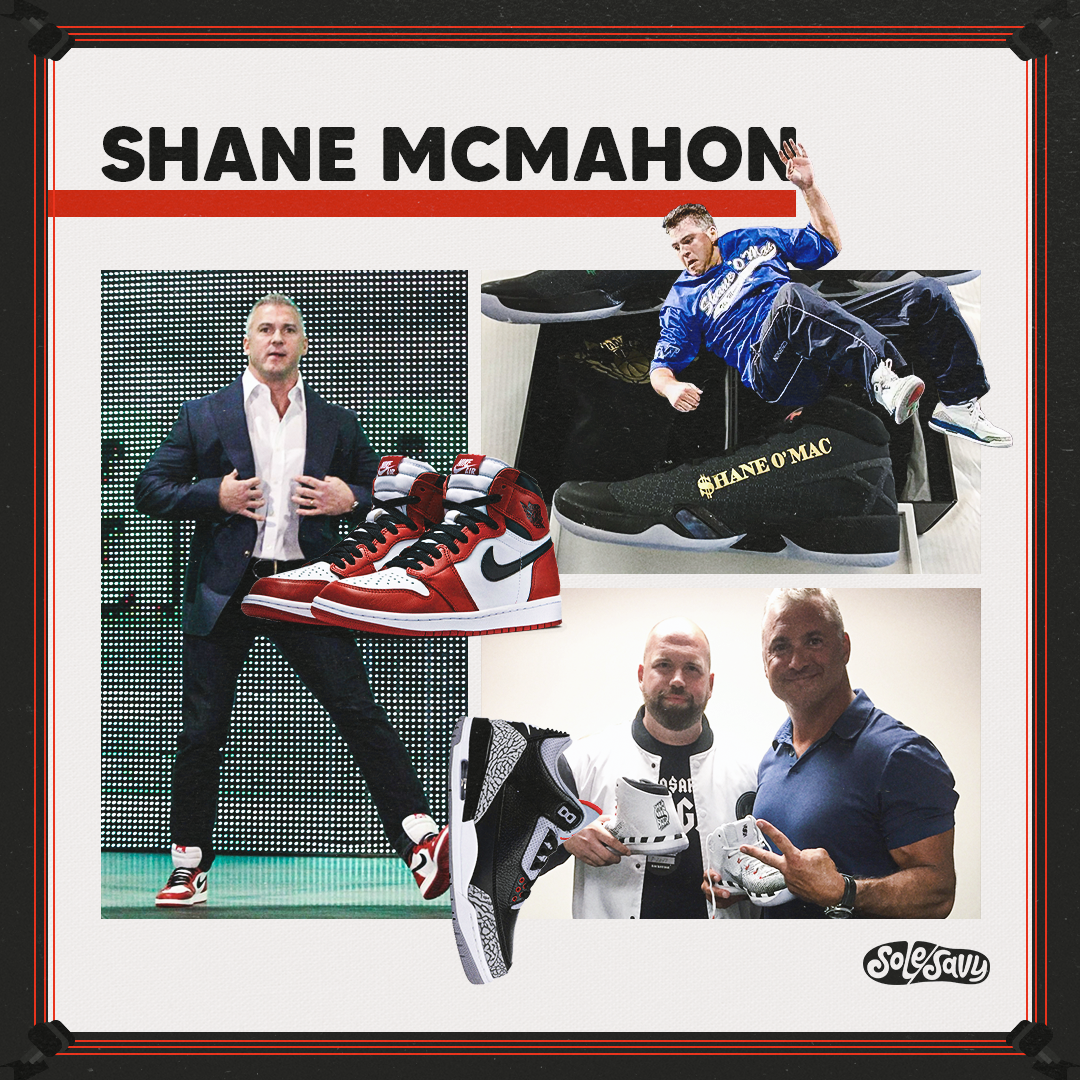 Shane mcmahon air jordan 1 sale