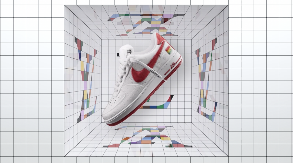 Louis Vuitton x Nike Air Force 1 Retail Release Date
