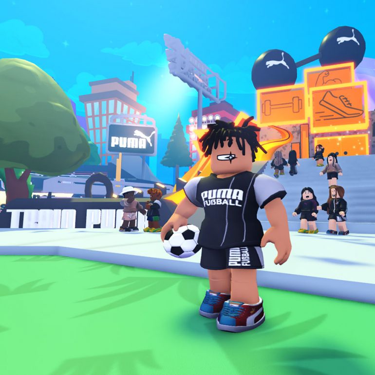 Puma lança experiência esportiva na Roblox