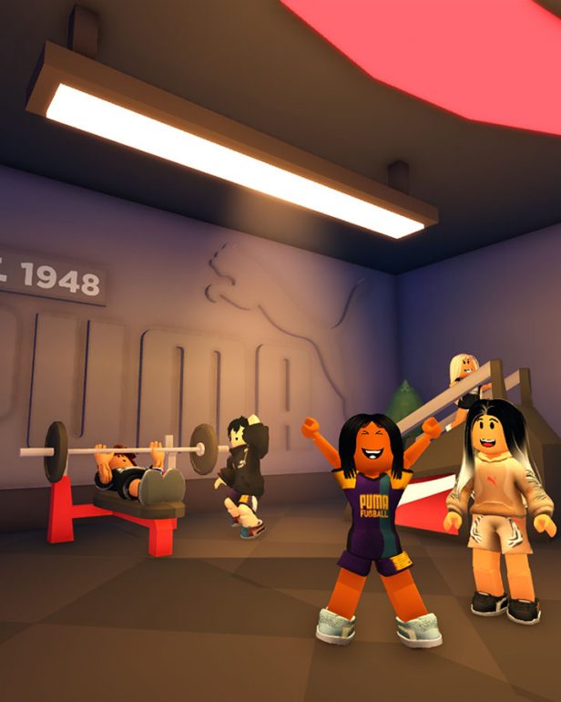 Puma lança experiência esportiva na Roblox