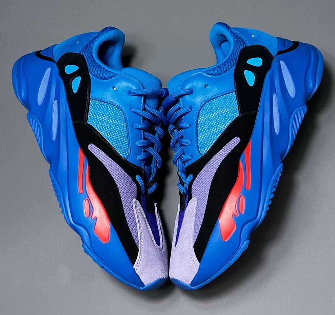yeezy boost 700 orange and blue