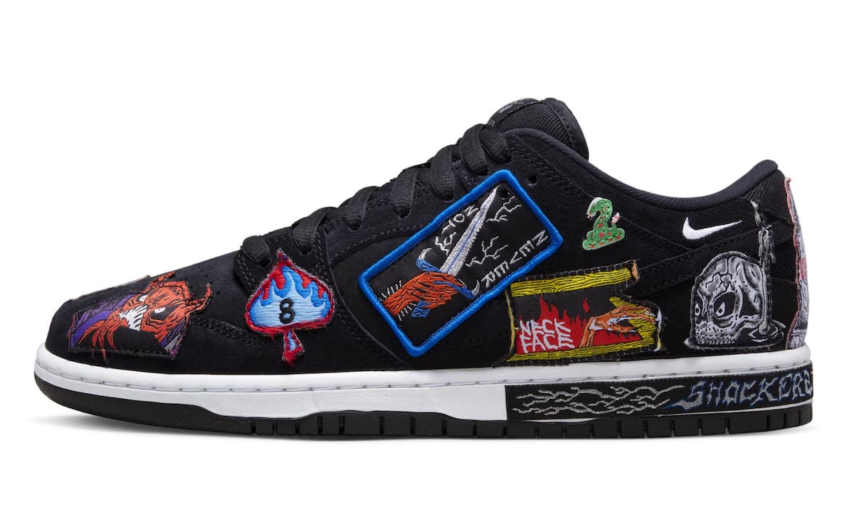 Grafitti Artist Neckface and Nike are Tagging the Nike Dunk Low | SoleSavy