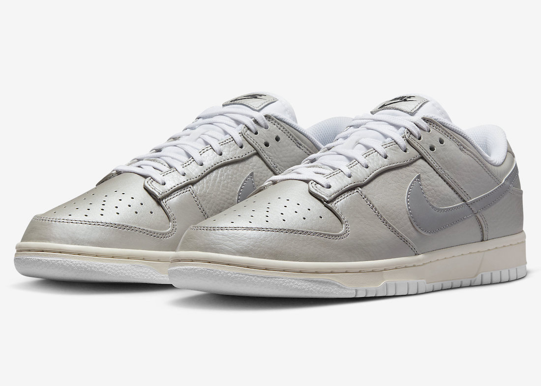 Nike Dunk Low 'Metallic Silver' Release Information | SoleSavy News