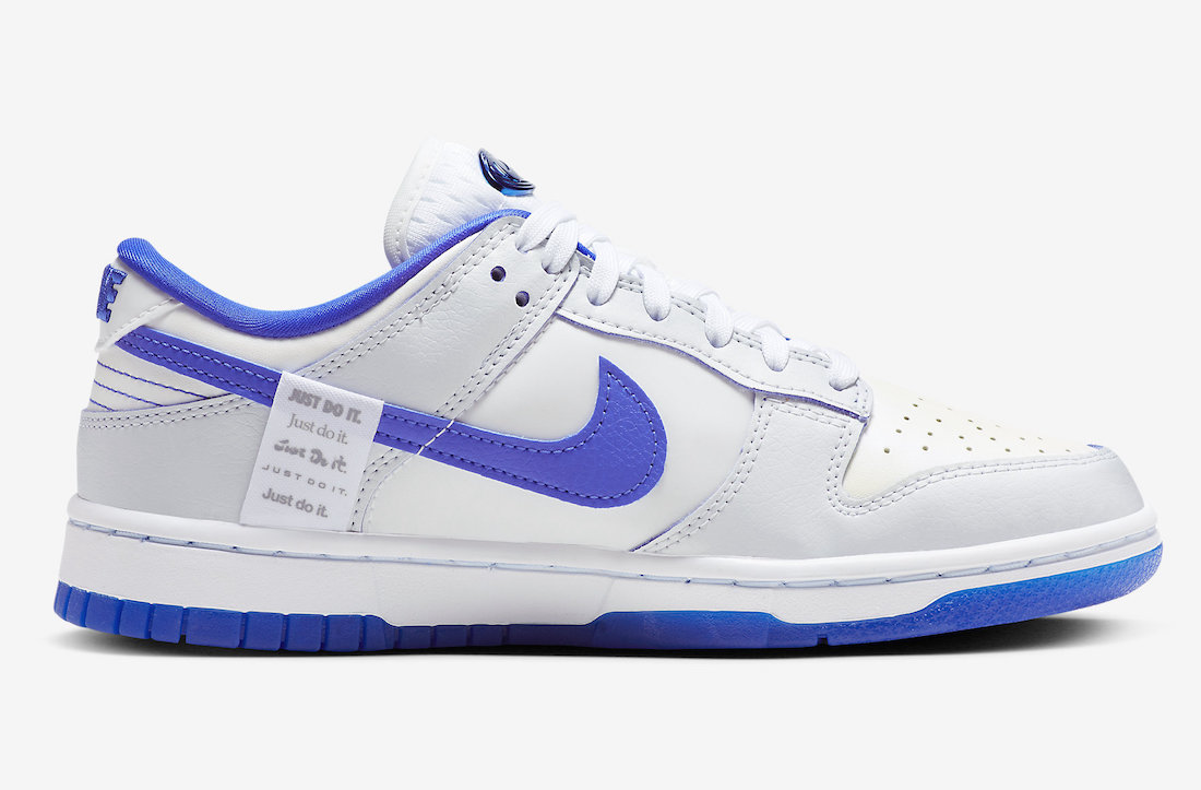 royal white and blue nike dunks