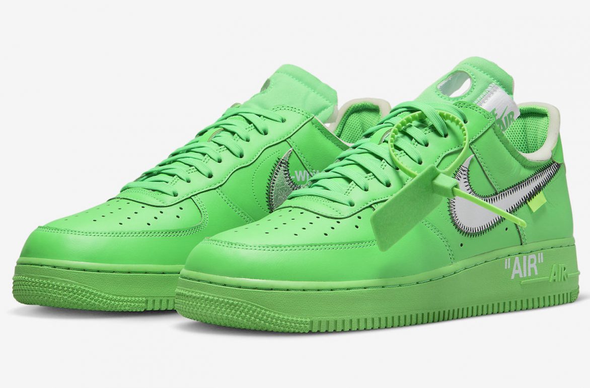 The OFF-WHITE x Nike Air Force 1 Low Volt Glows In The Dark