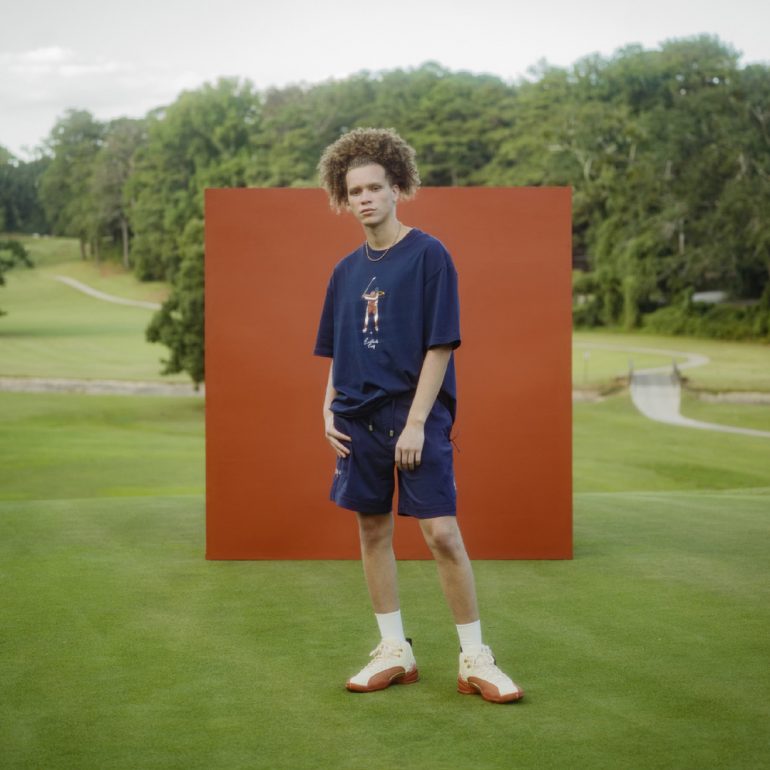 Eastside Golf Men's Sneaker Sole Pullover Hoodie Red Clay XXXL / Multi-Color