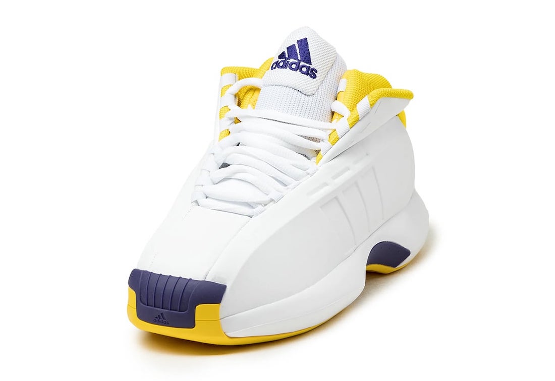 adidas alerts on X: #onfeetfriday — Kobe Bryant in the Lakers Home  adidas Crazy 1 in Game 1 of the 2002 NBA Finals. Will you be grabbing the  reissue of this Crazy