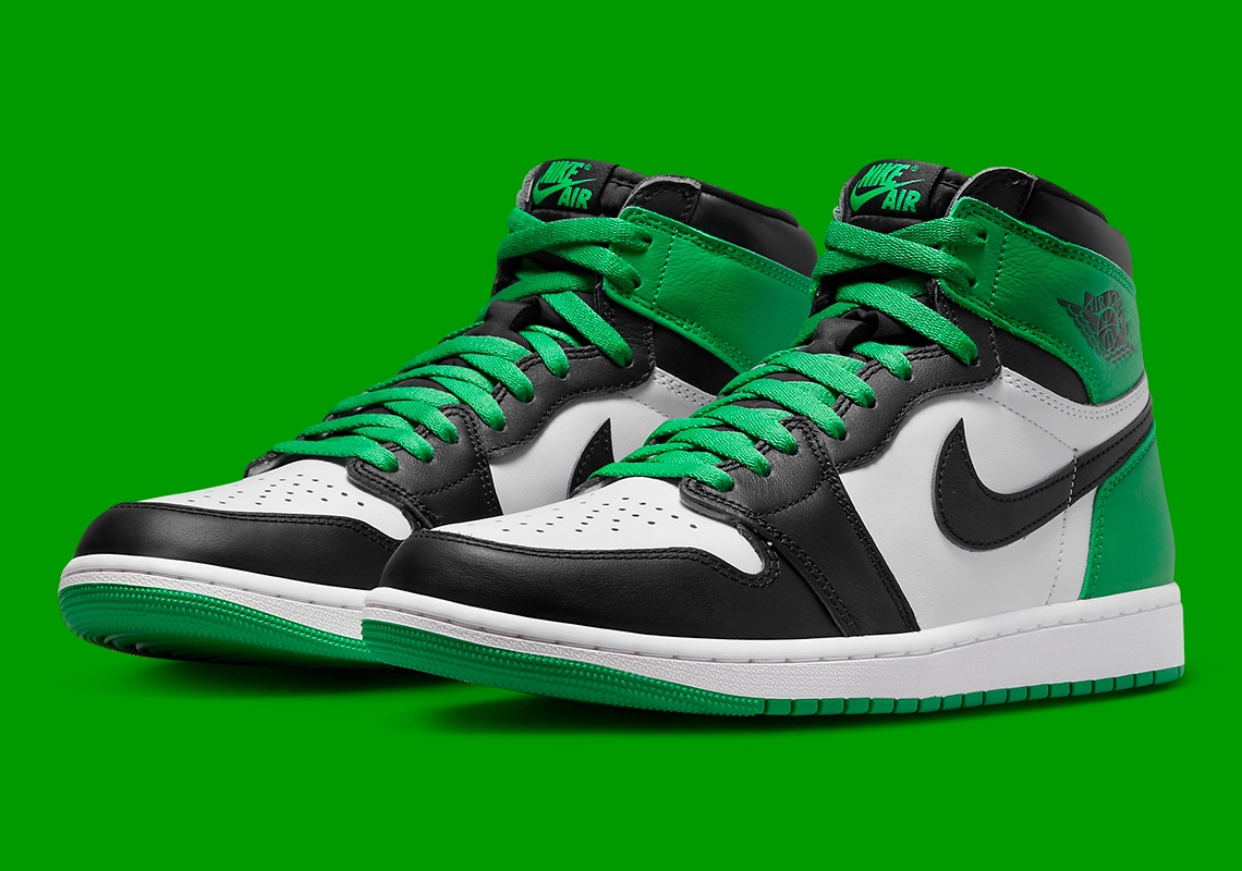 Air Jordan 1 High Lucky Green