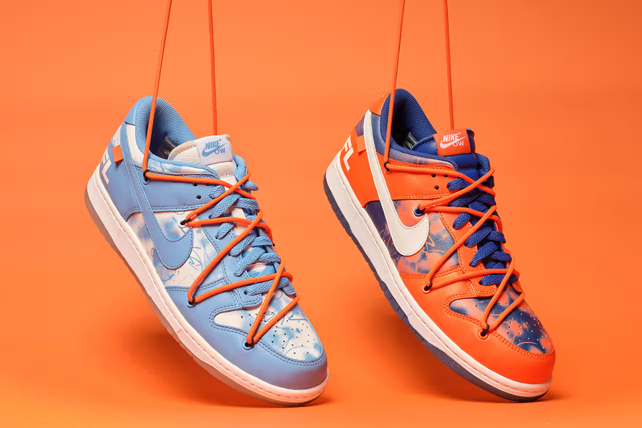 Futura Off-White Nike Dunk Low Auction