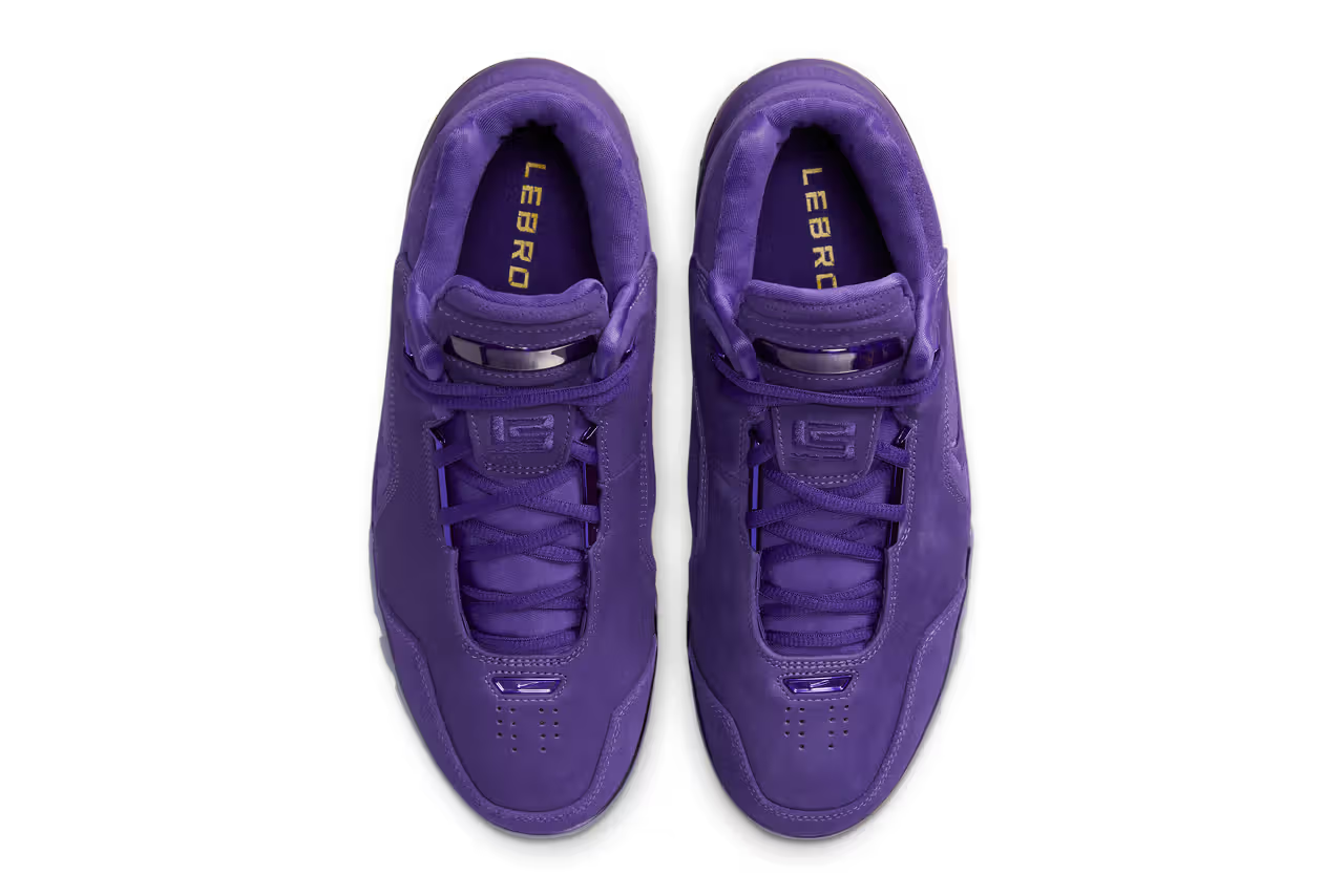 Ballerific Fashion: LeBron James' 'Purple Suede' Nike Air Zoom Generation  Reportedly Releasing Soon