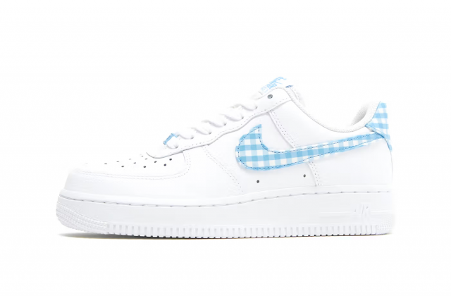 Nike Air Force 1 Low Gingham Blue