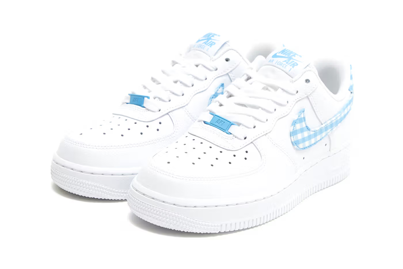 Nike Air Force 1 Low Gingham Blue