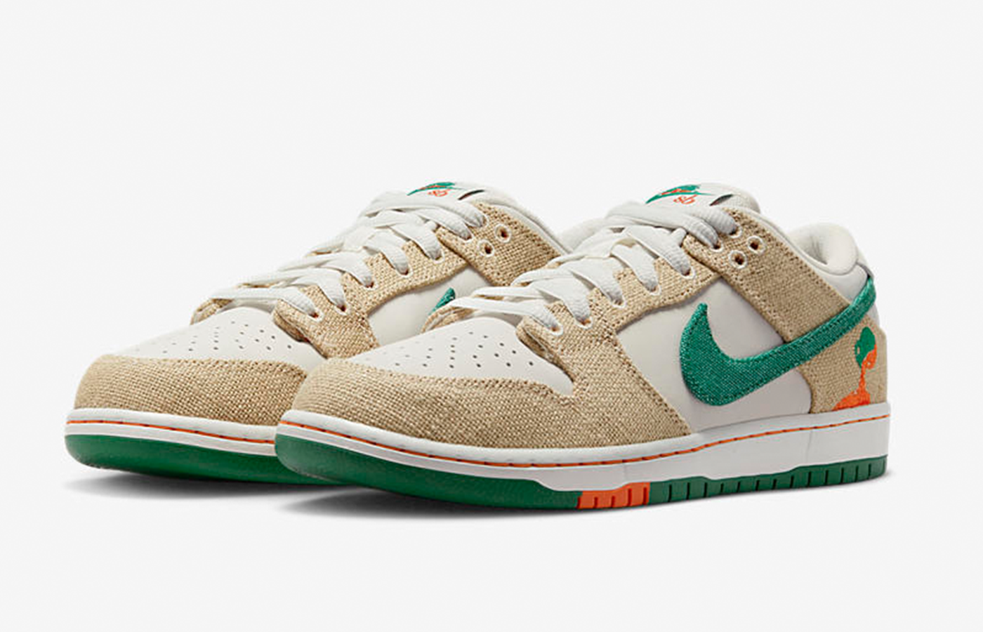 Dunk Low x Jarritos Sneakers in Green and Orange Size outlet 44