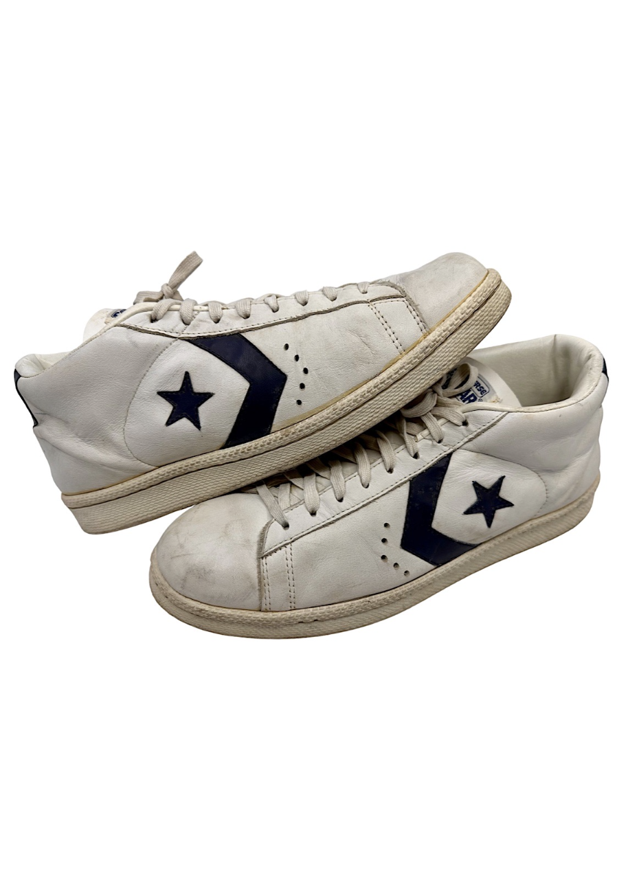 See How Much These Michael Jordan Game-Worn Converse Sneakers Sold For –  Footwear News